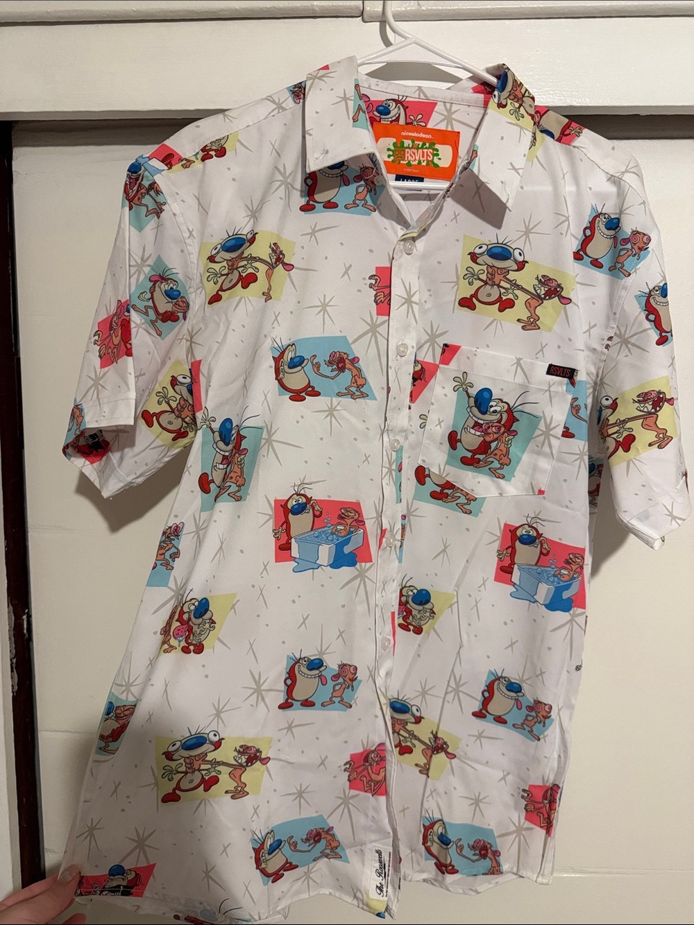 RSVLTS Nickelodeon Button-up shirt